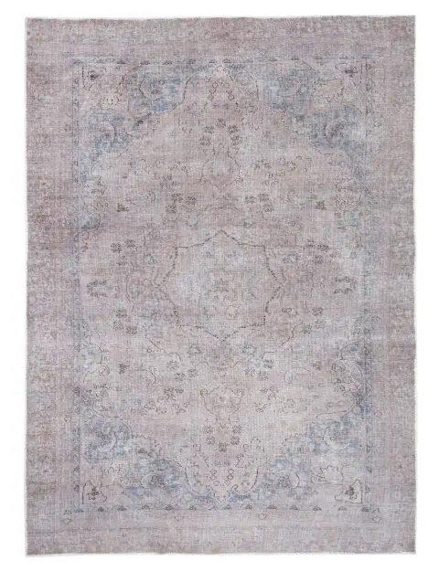 Grau Persien Persischer Vintage Teppich  263 x 170 cm