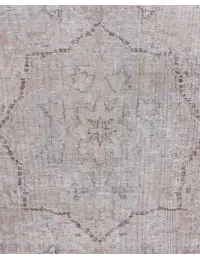 Grau Persien Persischer Vintage Teppich  263 x 170 cm