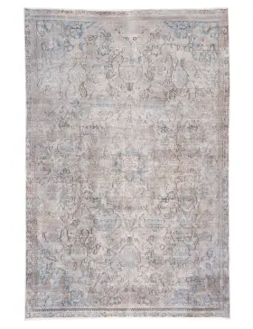 Grau Persien Persischer Vintage Teppich  300 x 210 cm