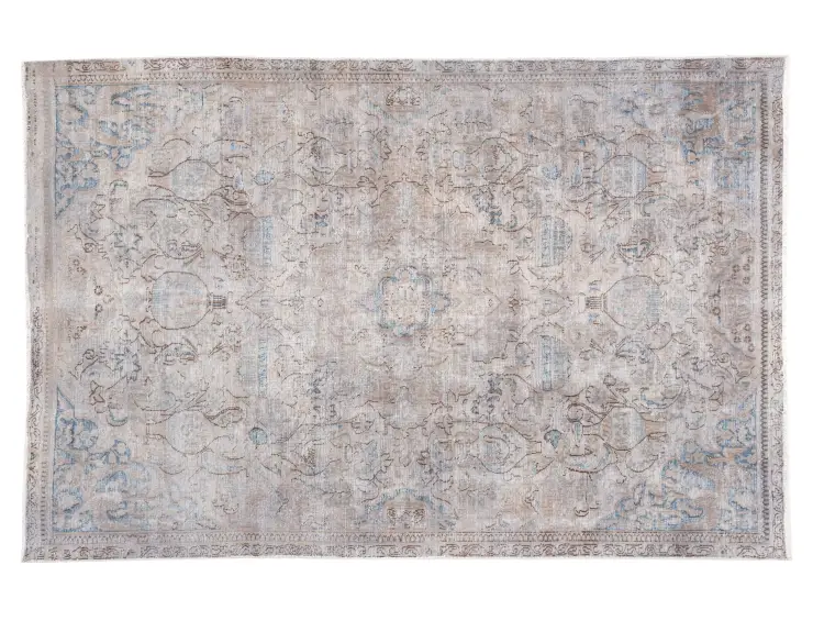 Grau Persien Persischer Vintage Teppich  300 x 210 cm
