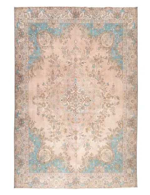 Beige Persien Persisk vintage matta  374 x 274 cm
