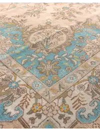 Beige  Persia Persian Vintage Carpet  374 x 274 cm