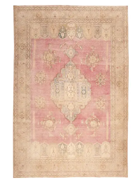 Rot Persien Persischer Vintage Teppich  334 x 240 cm