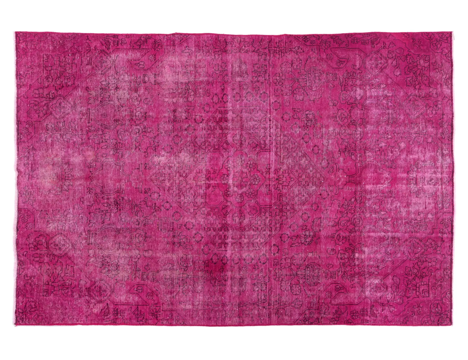 Purple  Persia Persian Vintage Carpet  313 x 210 cm - Unique Handmade Carpet