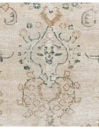 Beige Persien Persischer Vintage Teppich  189 x 123 cm