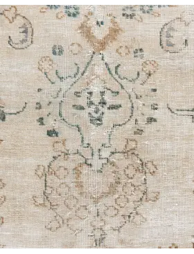 Beige Persien Persischer Vintage Teppich 189 x 123 cm - view 3