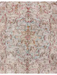 Grau Persien Persischer Vintage Teppich  236 x 150 cm