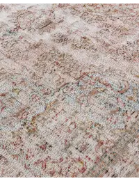 Grau Persien Persischer Vintage Teppich  236 x 150 cm