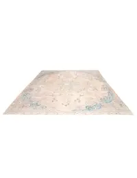 Beige Persien Persischer Vintage Teppich  296 x 206 cm