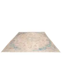 Beige Persien Persischer Vintage Teppich  296 x 206 cm