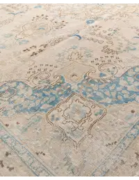 Beige Persien Persischer Vintage Teppich  296 x 206 cm