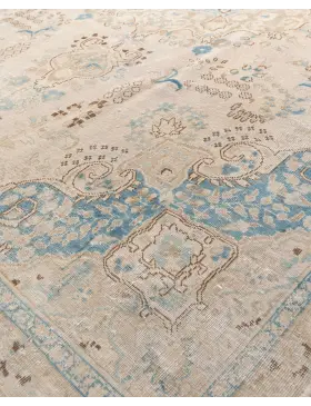 Beige Persiano Tappeto vintage persiano  296 x 206 cm