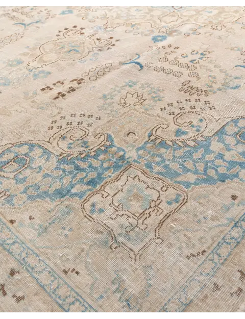 Beige Persien Persischer Vintage Teppich  296 x 206 cm