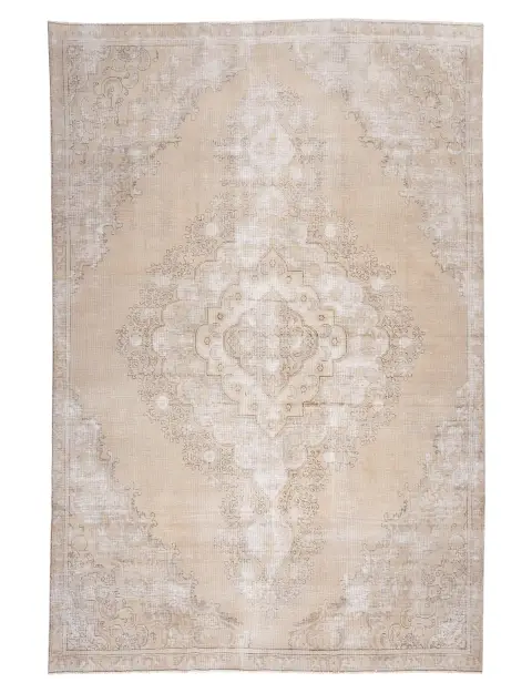Beige Persien Persischer Vintage Teppich  325 x 226 cm