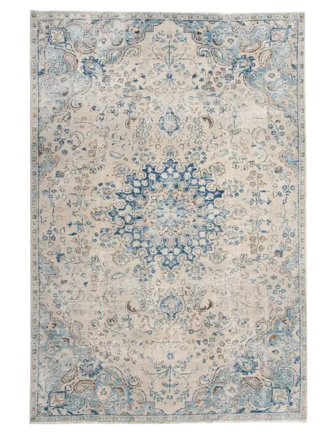 Beige  Persia Persian Vintage Carpet  256 x 157 cm
