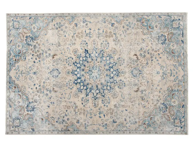 Beige Persan Tapis Persan vintage  256 x 157 cm