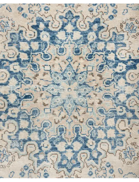 Beige  Persia Persian Vintage Carpet  256 x 157 cm