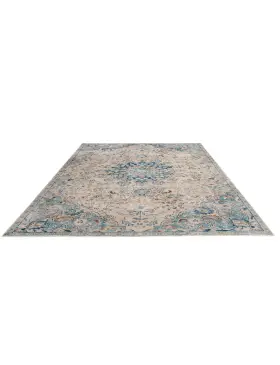 Beige Persan Tapis Persan vintage  256 x 157 cm
