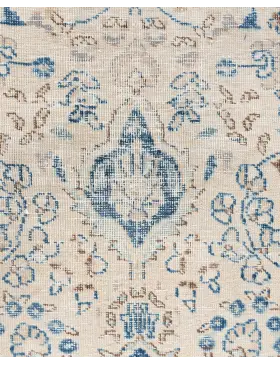 Beige Persan Tapis Persan vintage  256 x 157 cm