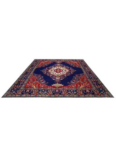 Blau Persien Tabriz  338 x 264 cm