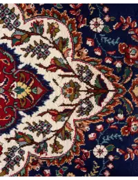 Blå Persien Tabriz  338 x 264 cm