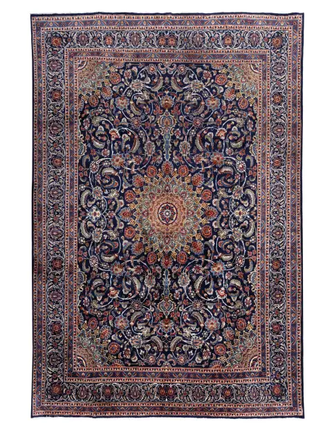 Blå Persien Khorasan  405 x 293 cm