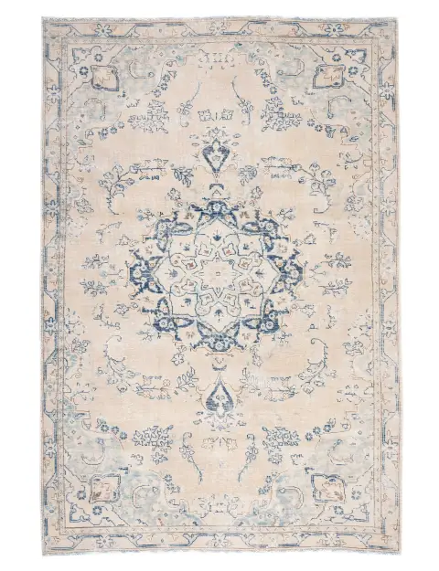 Beige Persia Alfombra persa vintage  235 x 148 cm