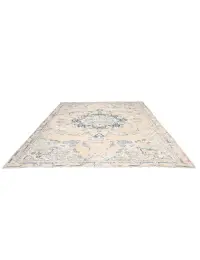 Beige Persan Tapis Persan vintage  235 x 148 cm