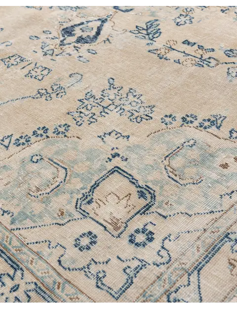 Beige Persia Alfombra persa vintage  235 x 148 cm