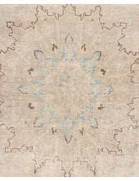 Beige Persien Persisk Vintagetæppe  286 x 186 cm