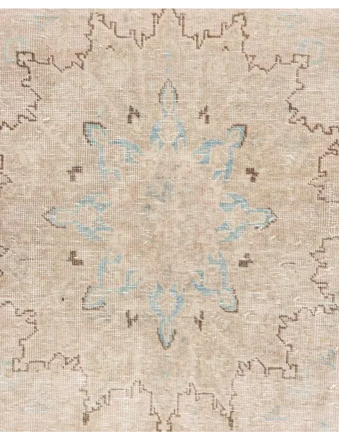 Beige Persien Persisk vintage matta  286 x 186 cm