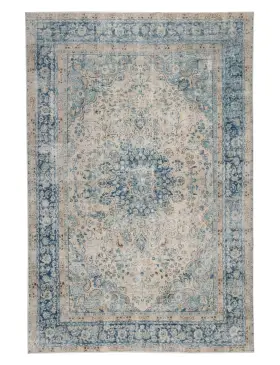 Blauw Perzië Perzisch Vintage Tapijt  332 x 235 cm