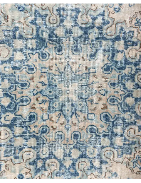 Blauw Perzië Perzisch Vintage Tapijt  332 x 235 cm