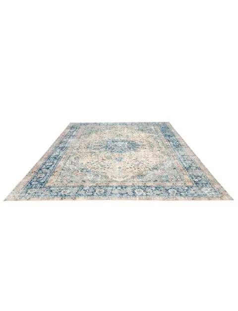Blauw Perzië Perzisch Vintage Tapijt  332 x 235 cm