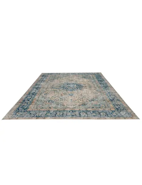 Blauw Perzië Perzisch Vintage Tapijt  332 x 235 cm