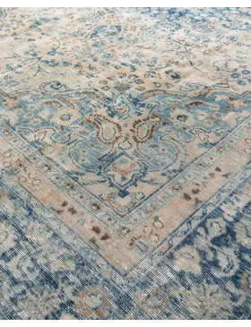 Blauw Perzië Perzisch Vintage Tapijt  332 x 235 cm