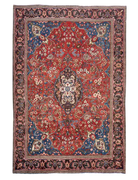 Rood Perzië Hamadan  305 x 205 cm
