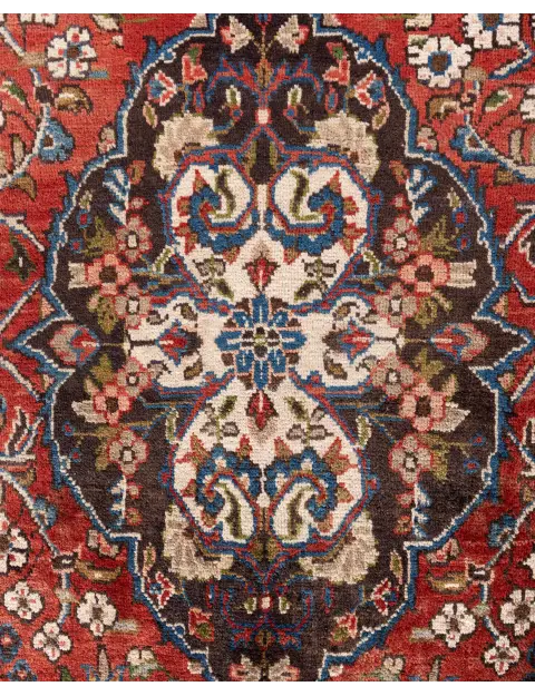 Rood Perzië Hamadan  305 x 205 cm