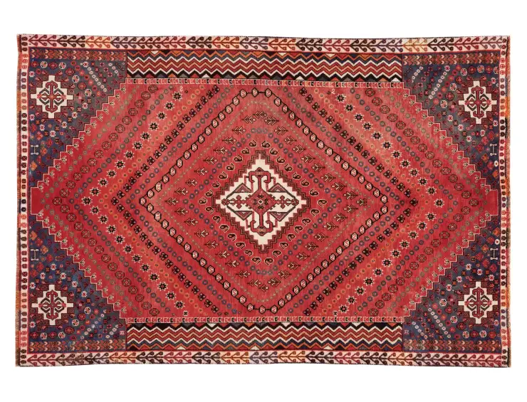 Röda Persien Shiraz  254 x 157 cm