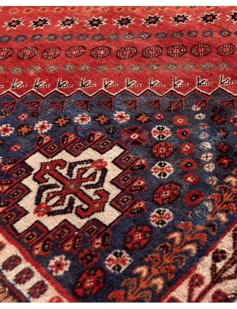 Rood Perzië Shiraz  254 x 157 cm