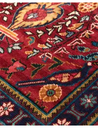 Rood Perzië Tabriz  138 x 93 cm