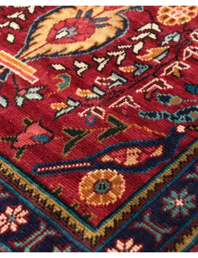 Rød Persia Tabriz  138 x 93 cm