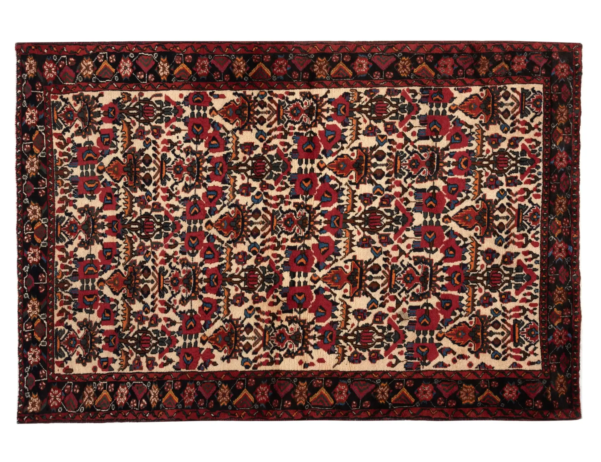 Röda Persien Shahrbabak  176 x 96 cm - Unik handgjord matta