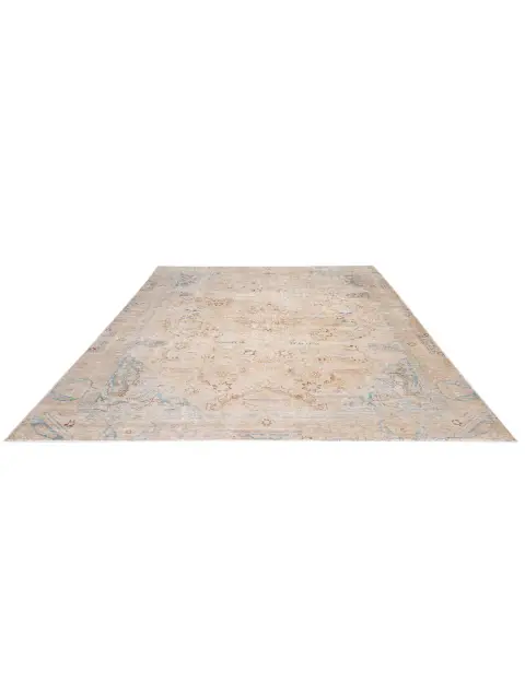 Beige Persien Persischer Vintage Teppich  357 x 257 cm