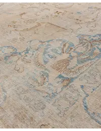 Beige Persiano Tappeto vintage persiano  357 x 257 cm