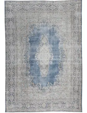 Blu Persiano Tappeto vintage persiano  392 x 268 cm
