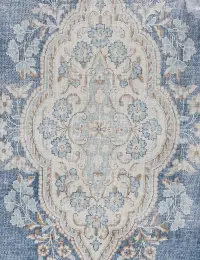 Blau Persien Persischer Vintage Teppich  392 x 268 cm