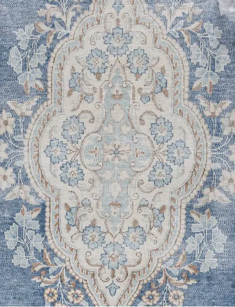 Azul Persia Alfombra persa vintage  392 x 268 cm