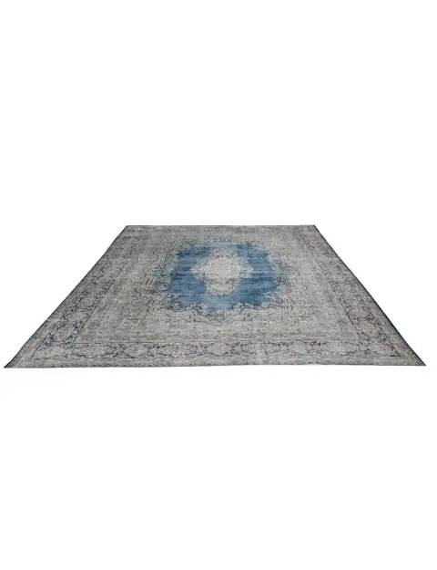 Azul Persia Alfombra persa vintage  392 x 268 cm