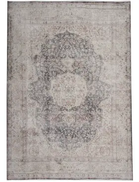 Beige Persien Persisk Vintagetæppe  290 x 189 cm